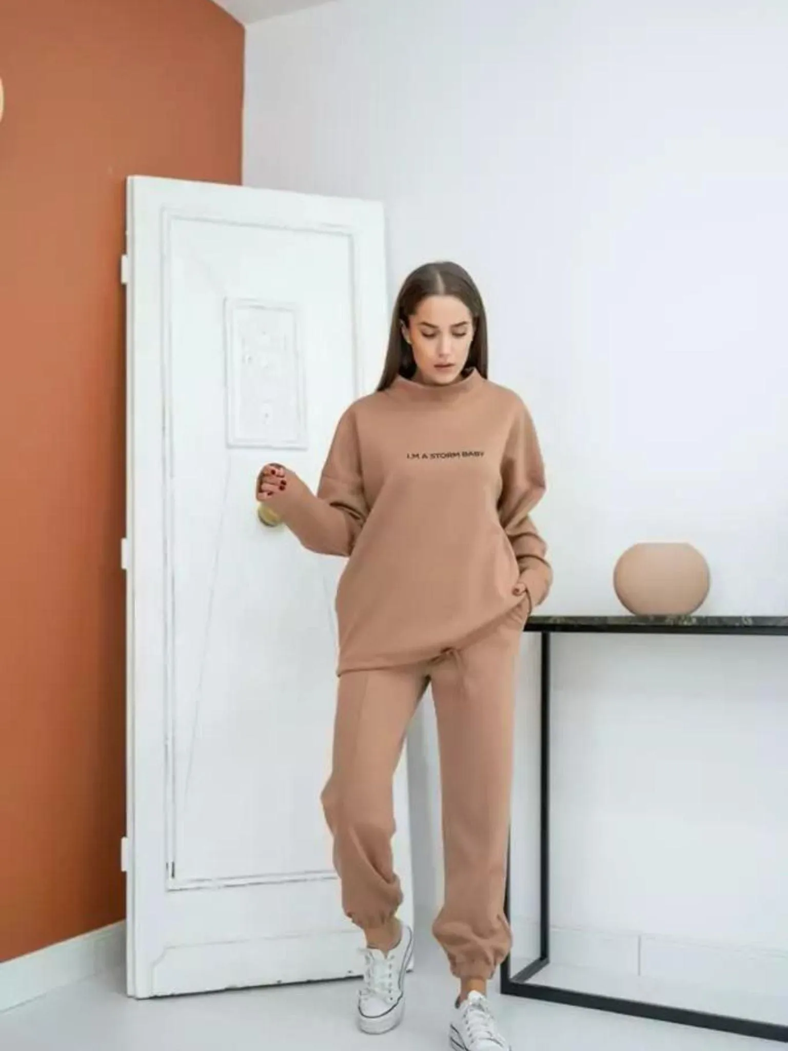 Storm Sweat Shirt And Jogger Pants Co Ord Set