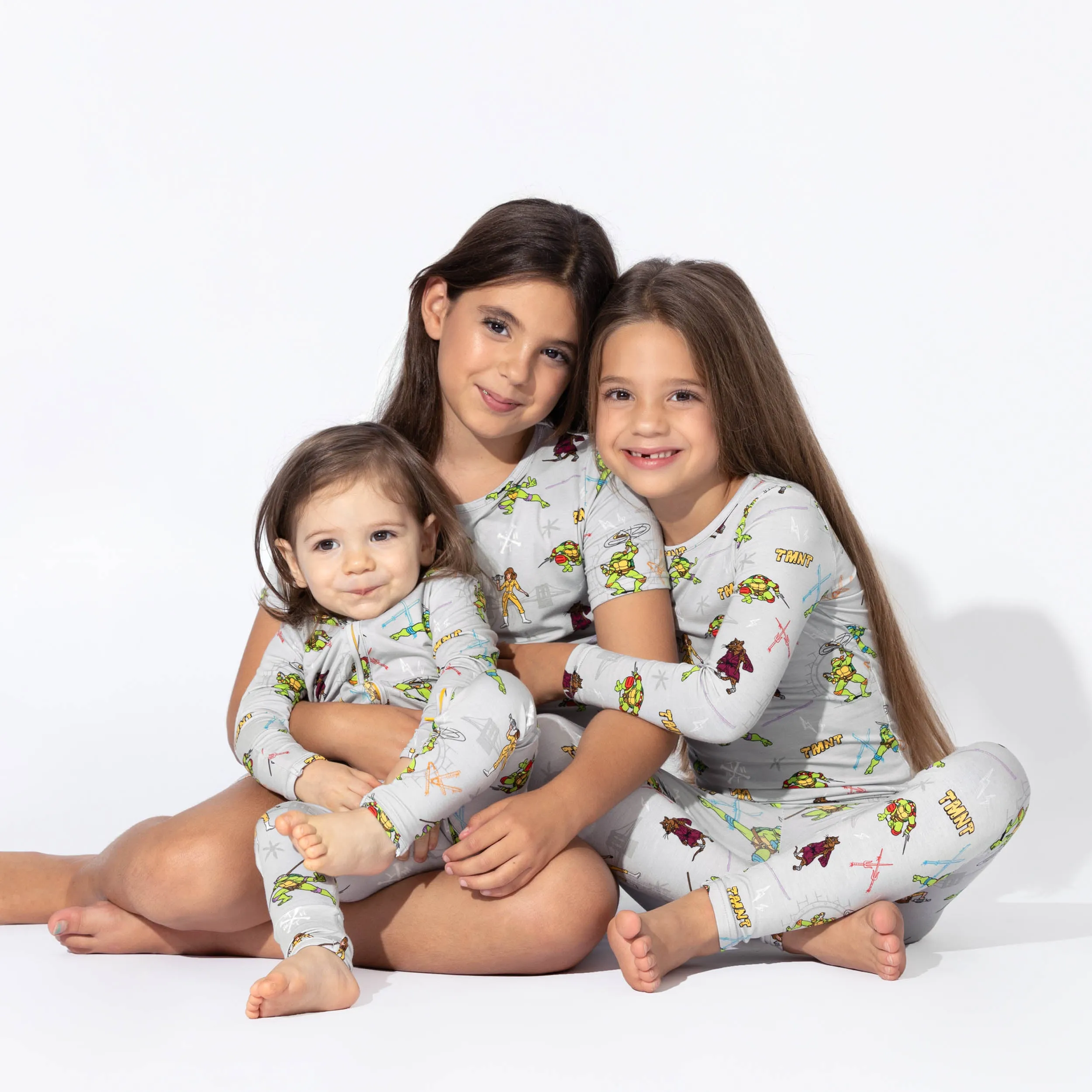 Teenage Mutant Ninja Turtles Retro Bamboo Kids Pajama Short Set