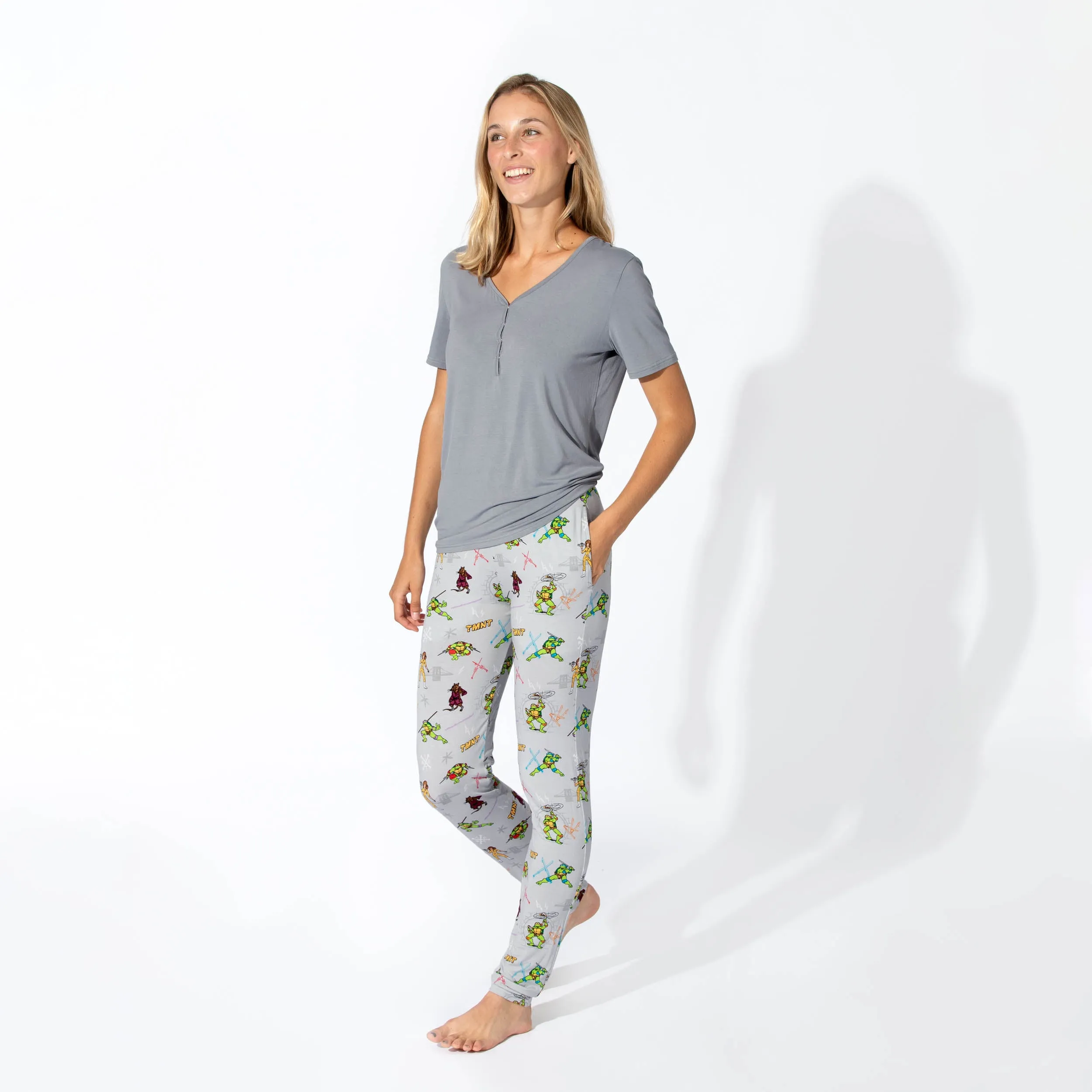 Teenage Mutant Ninja Turtles Retro Bamboo Women's Pajama Set