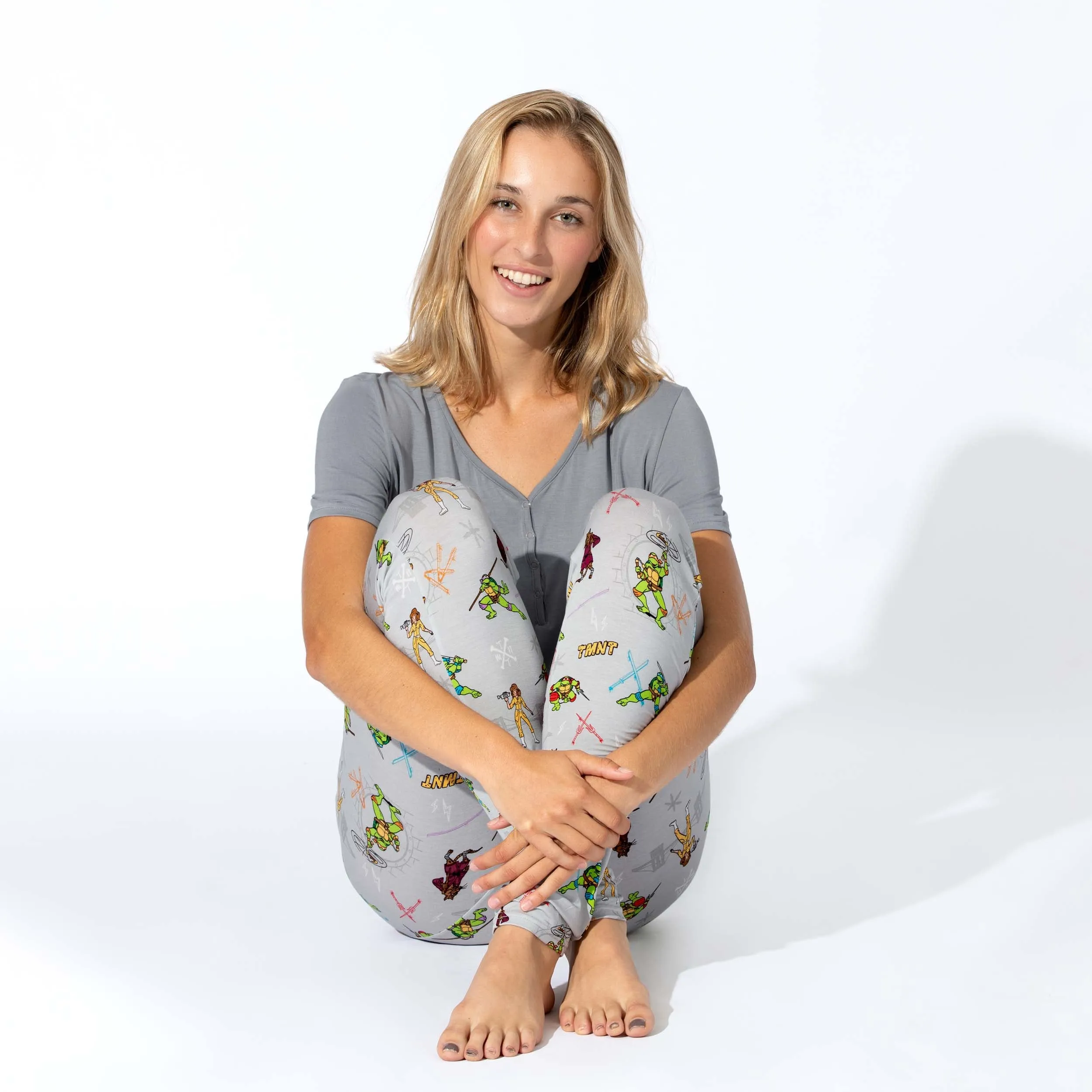 Teenage Mutant Ninja Turtles Retro Bamboo Women's Pajama Set