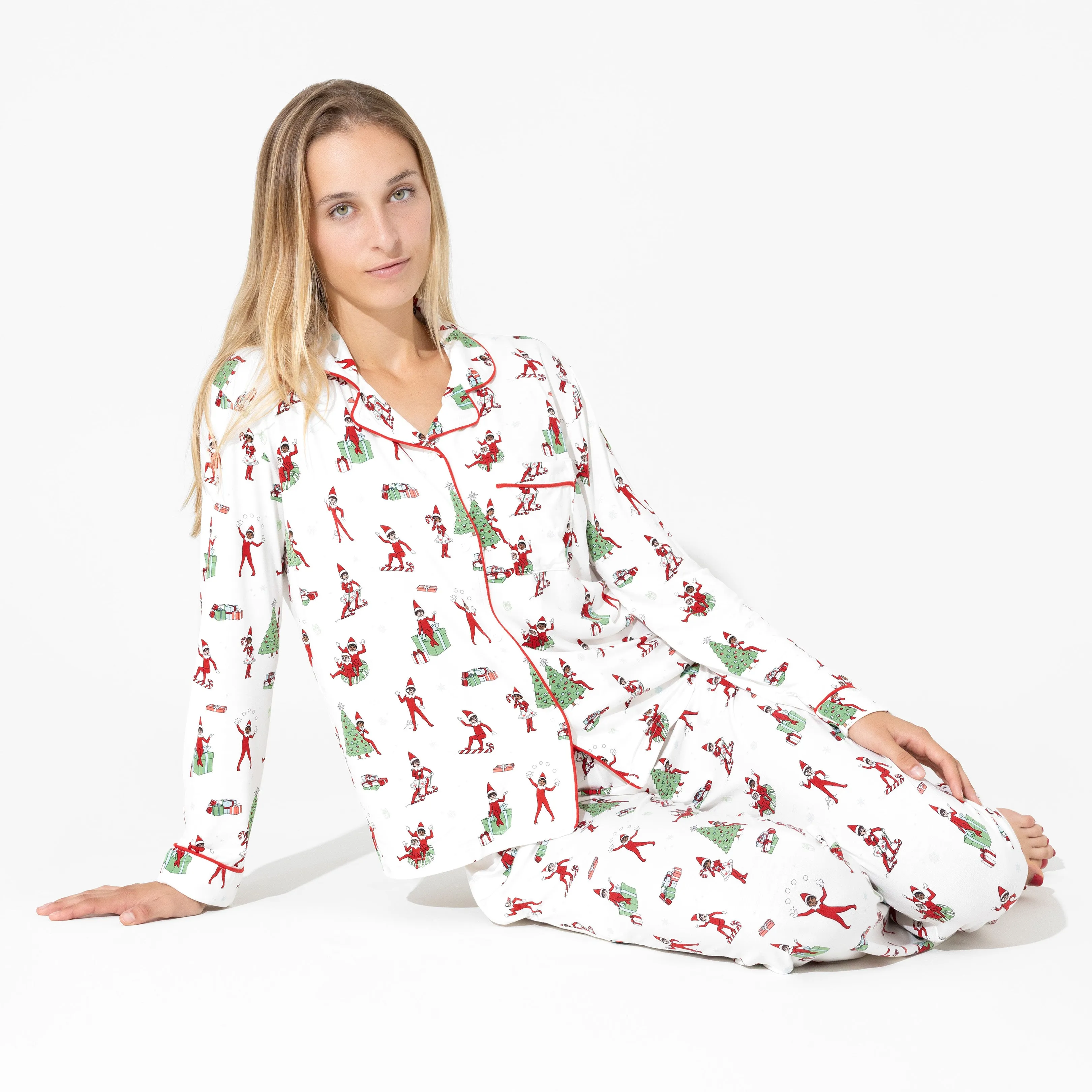 The Elf On The Shelf Bamboo Women's Pajama Set