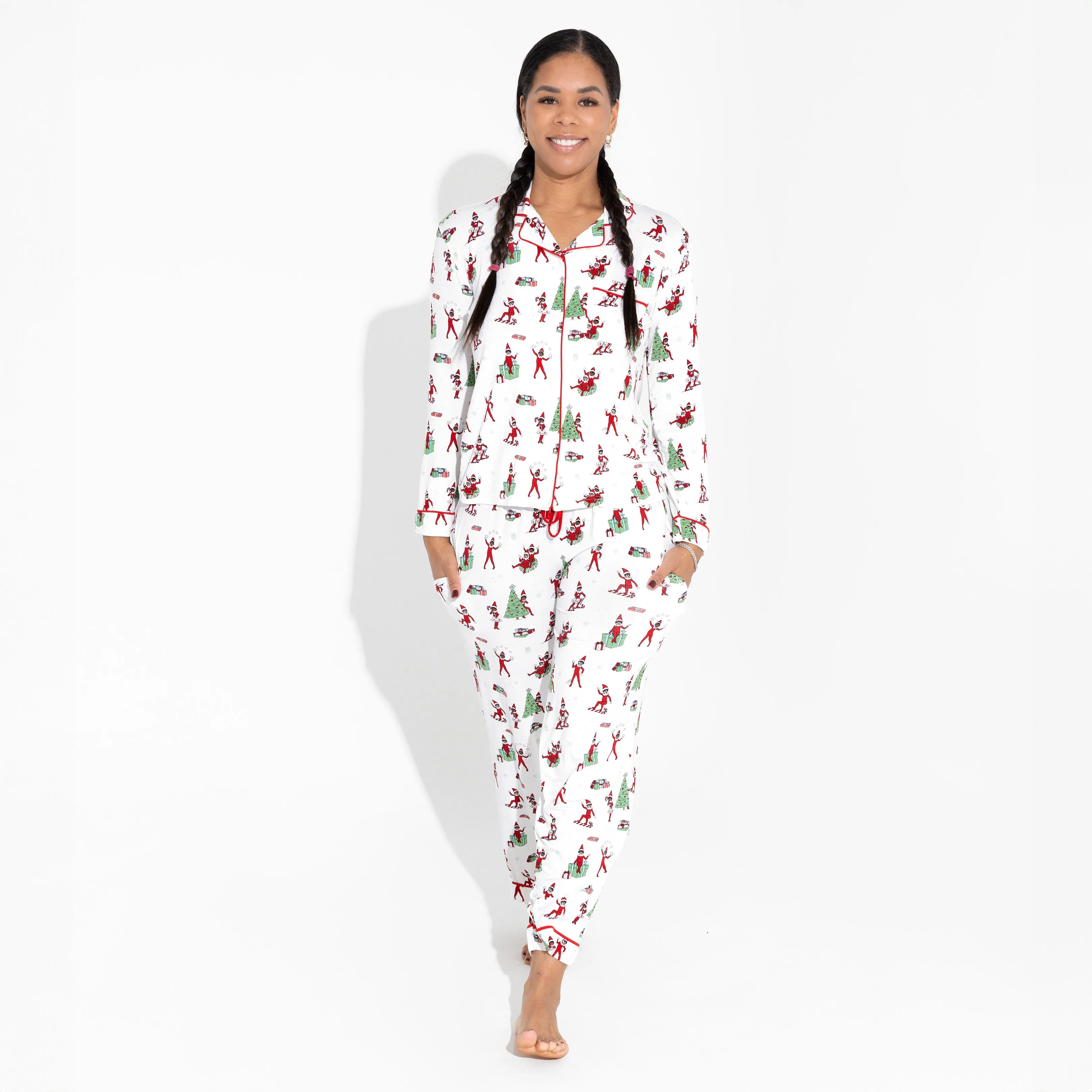 The Elf On The Shelf Bamboo Women's Pajama Set