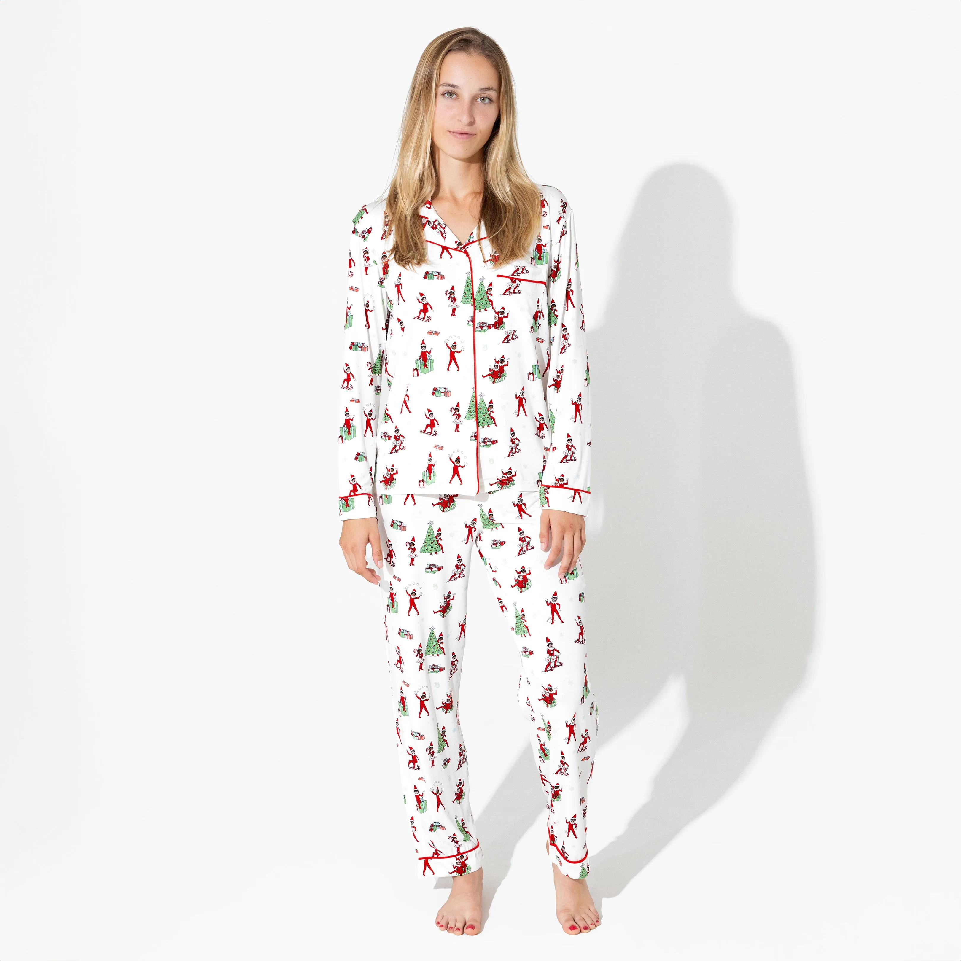 The Elf On The Shelf Bamboo Women's Pajama Set