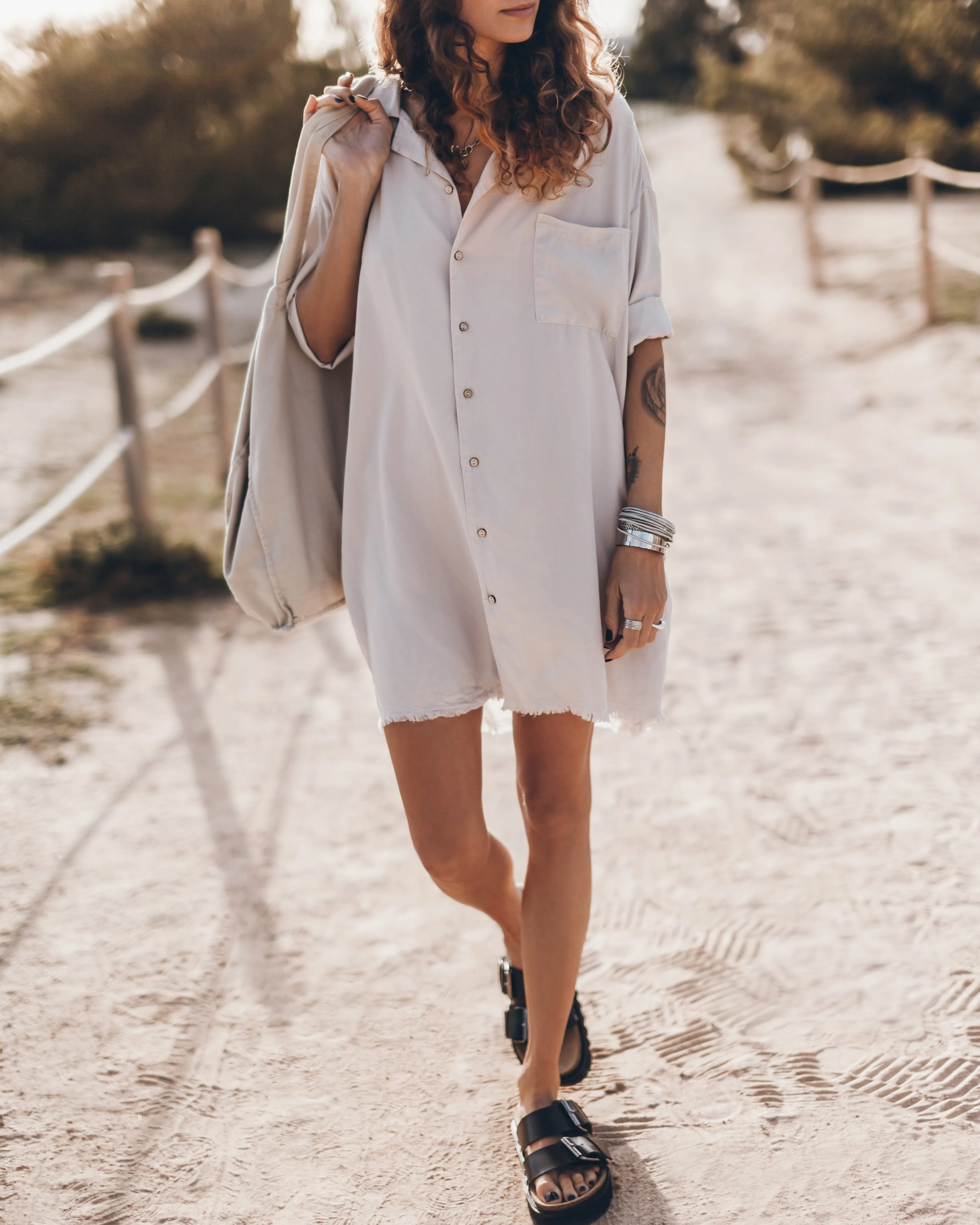 The Light Shirt Dress