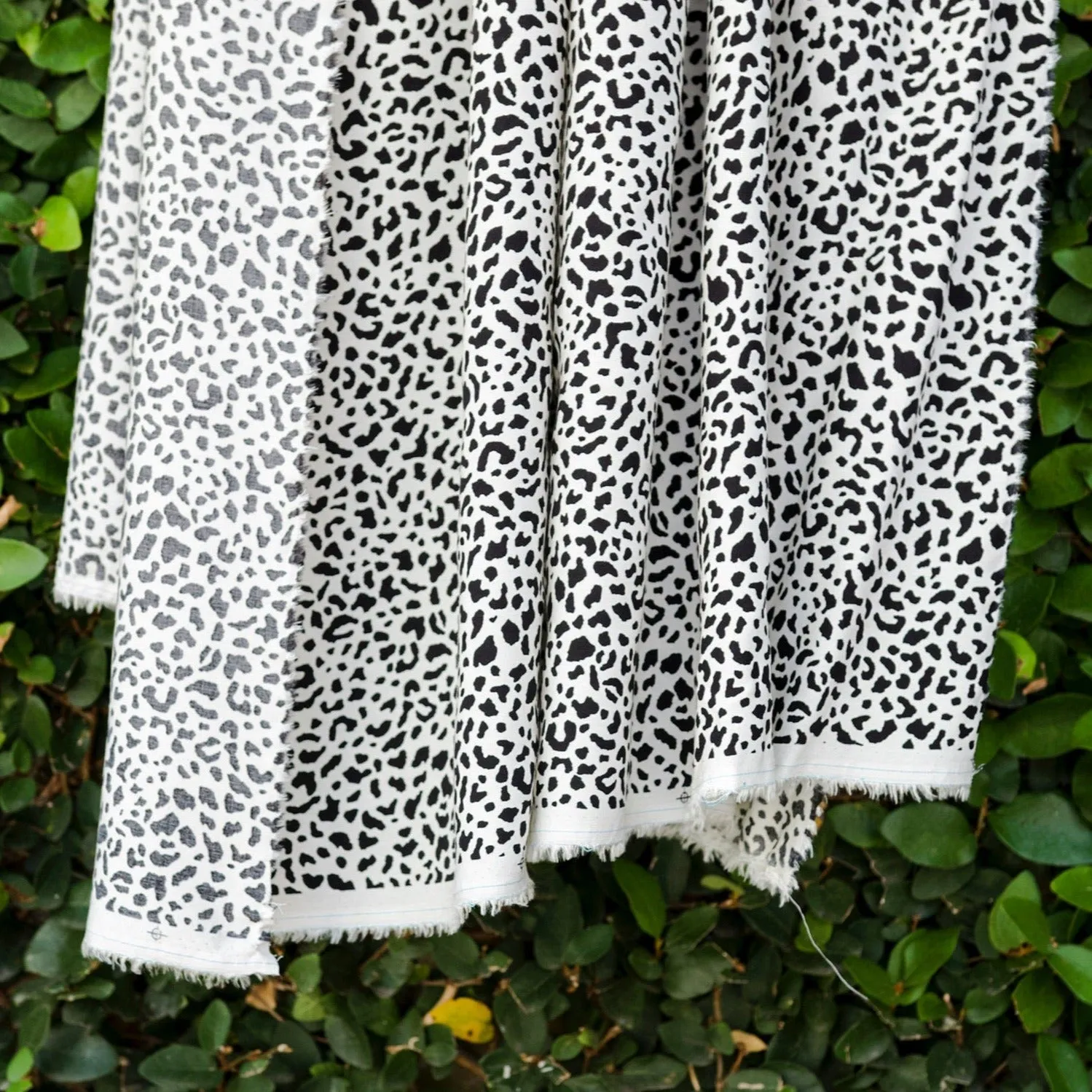 Tiny Leopard Rayon Challis - Remnant