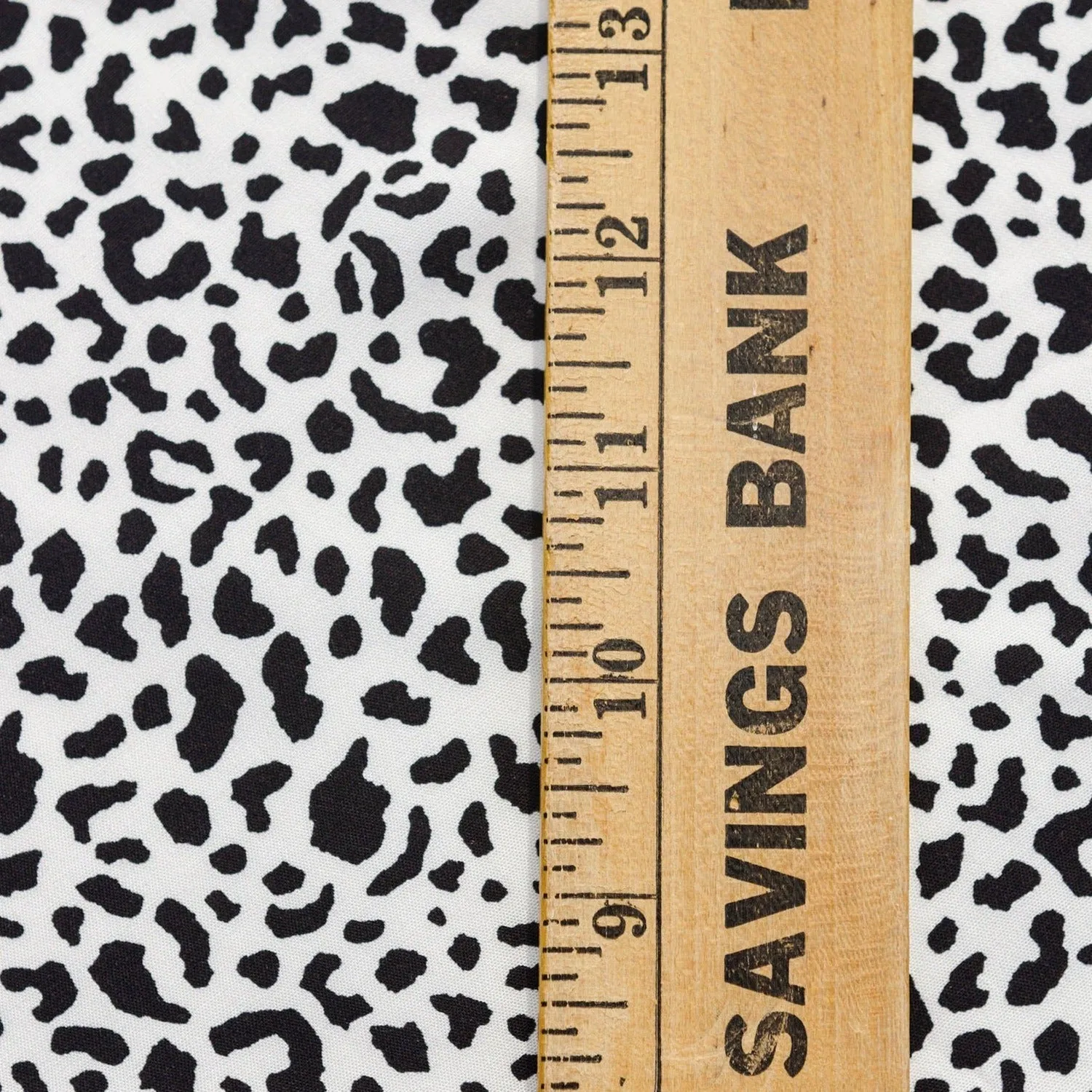 Tiny Leopard Rayon Challis - Remnant