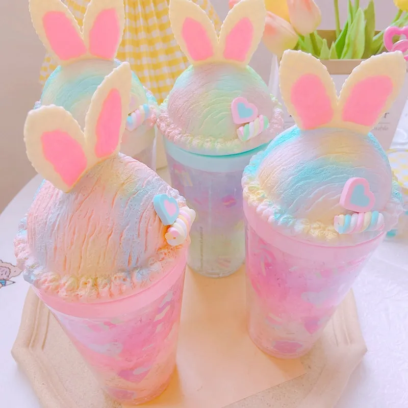 Unicorn Bunny Plastic Cup AD12146