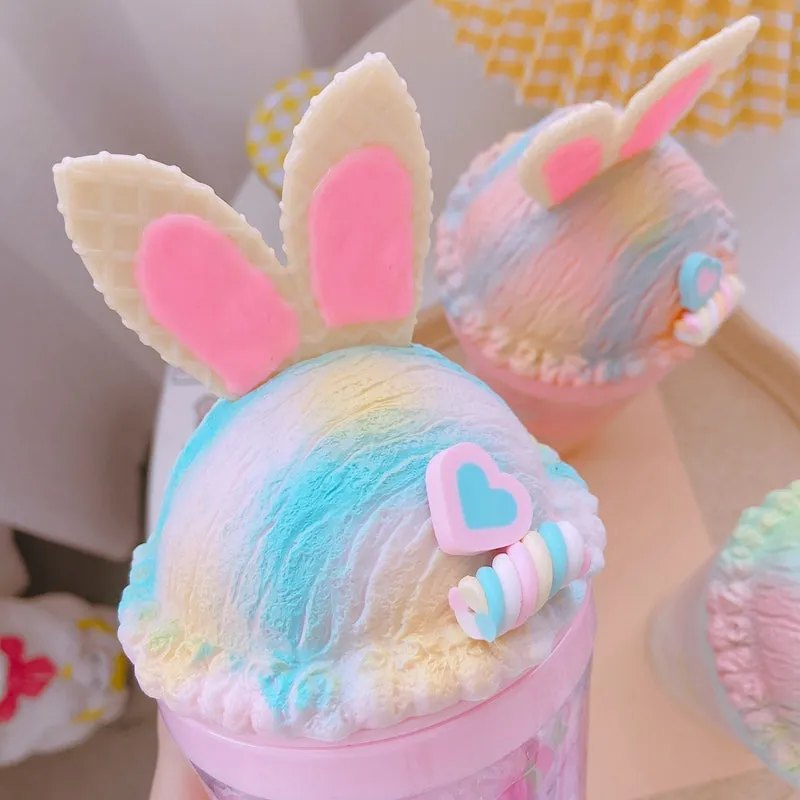 Unicorn Bunny Plastic Cup AD12146