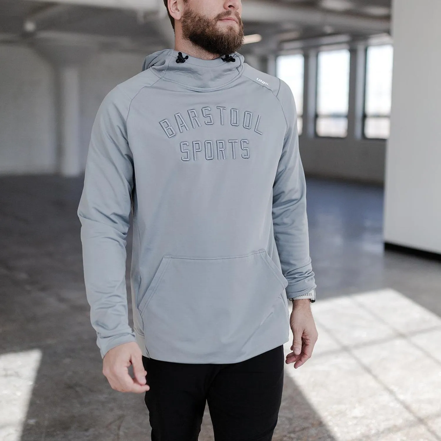 UNRL x Barstool Sports Monochrome Crossover Hoodie II