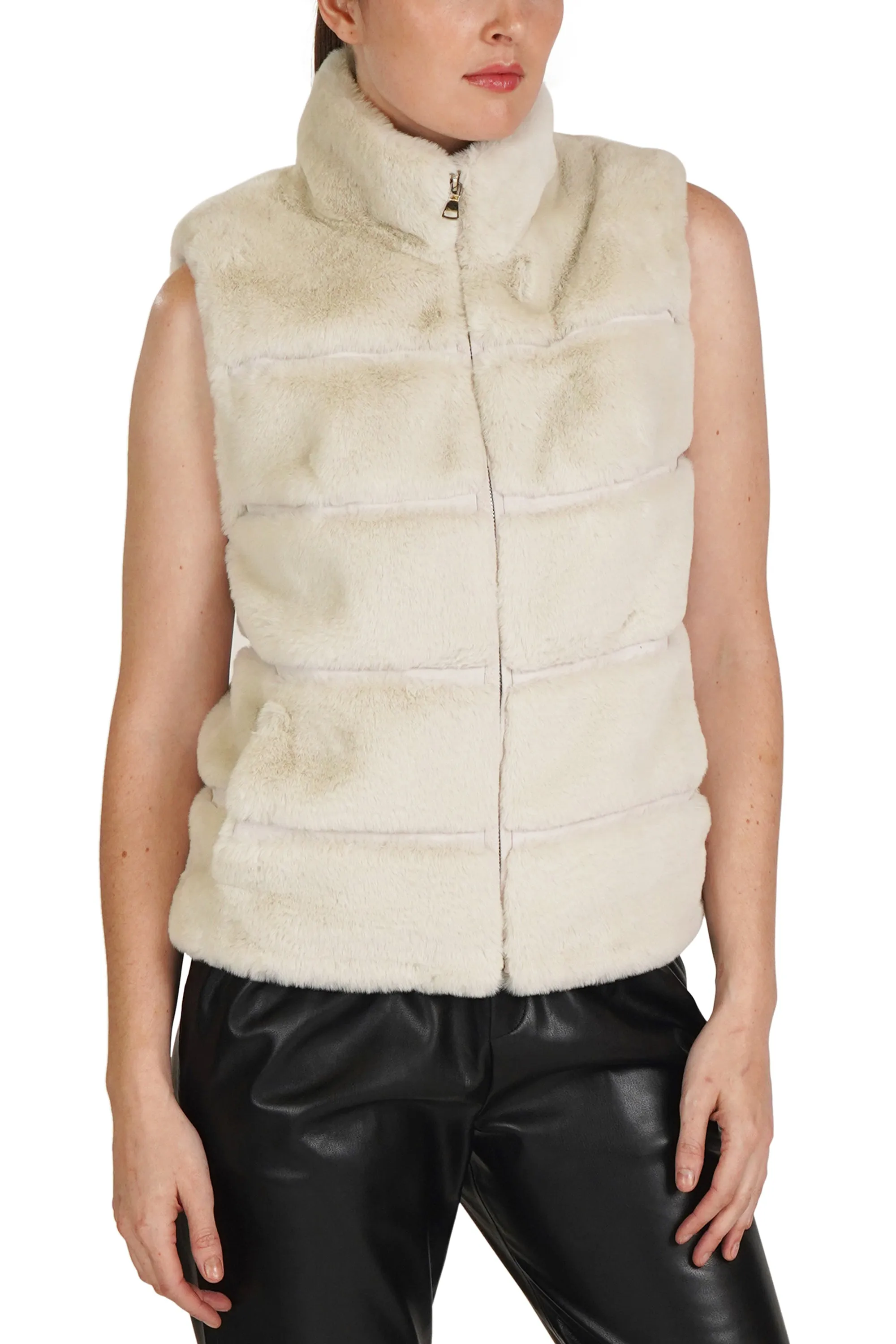 Vince Faux Fur Vest