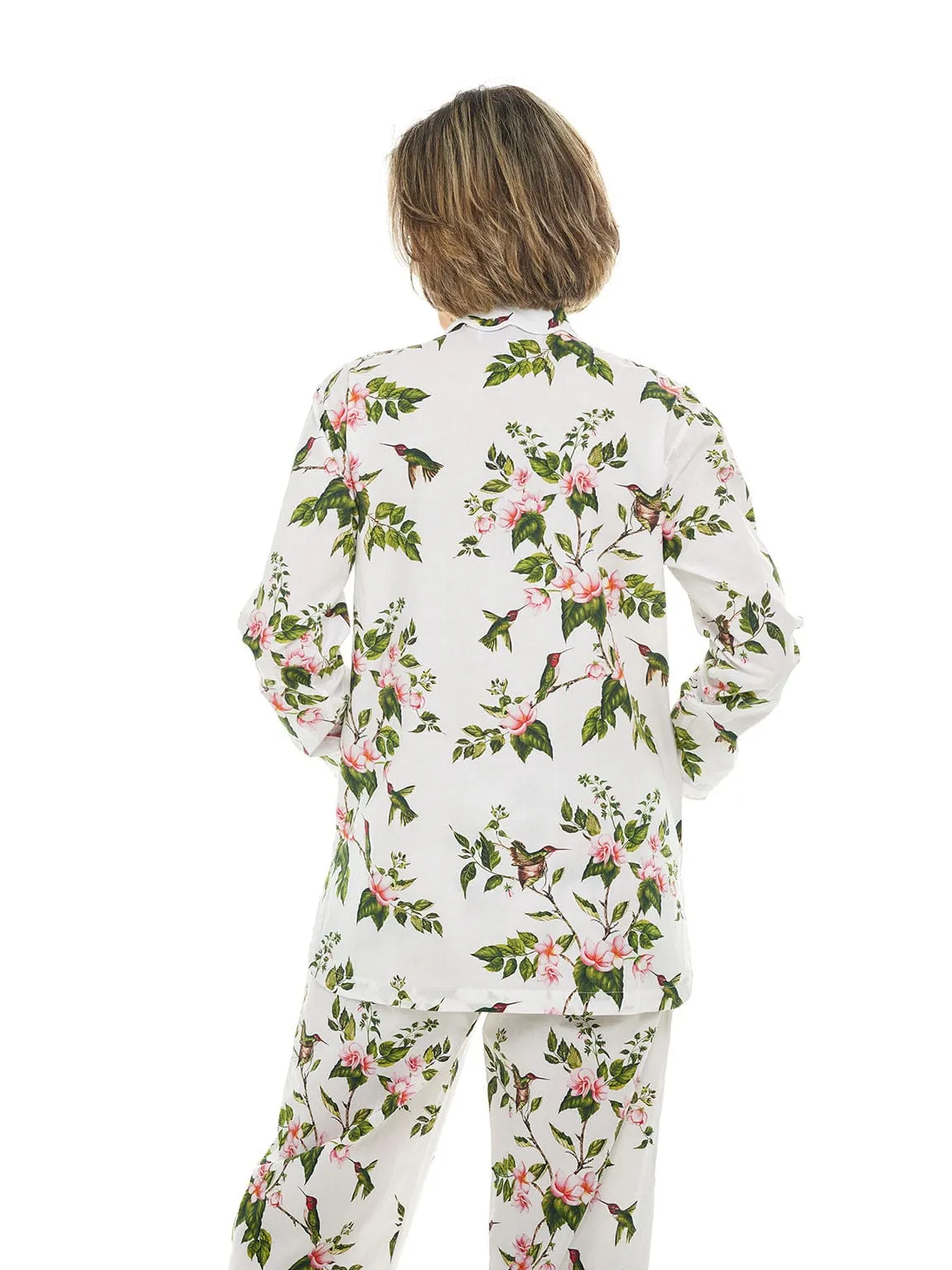 White Hummingbird Pajamas