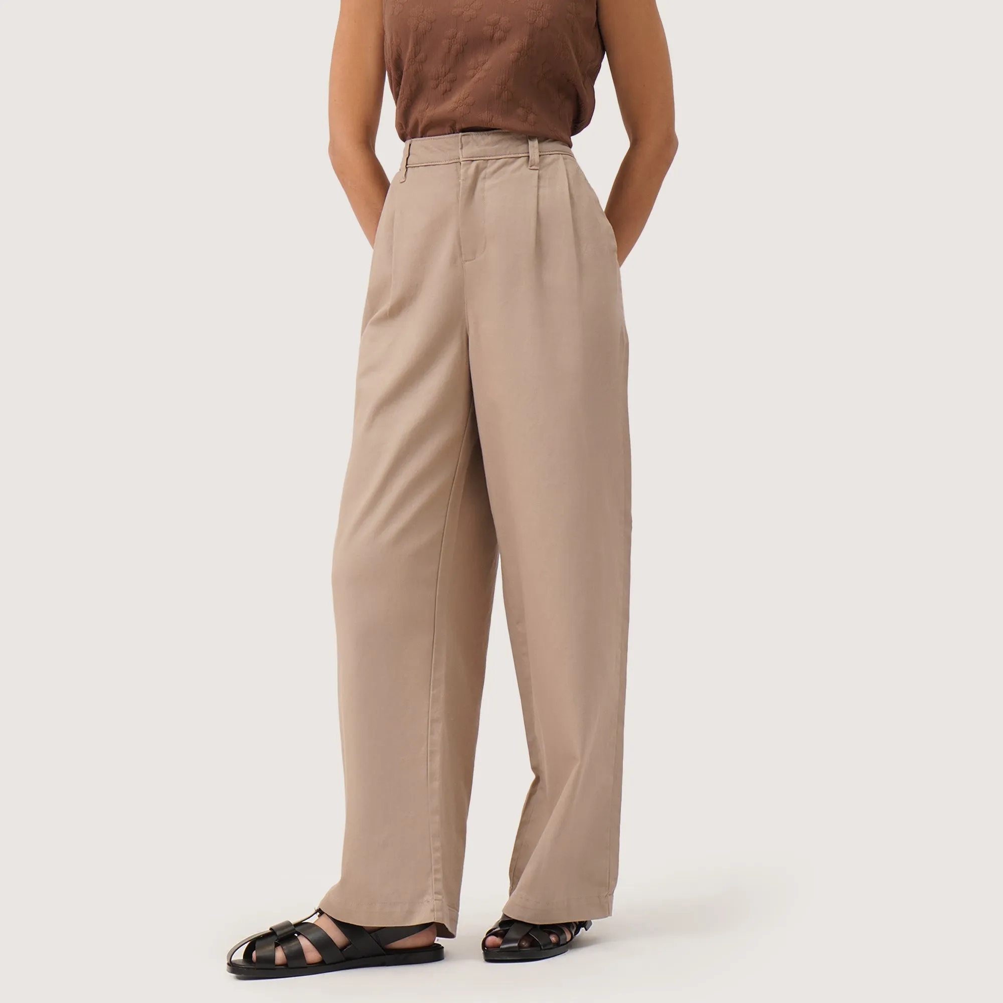 Wide Leg Trousers