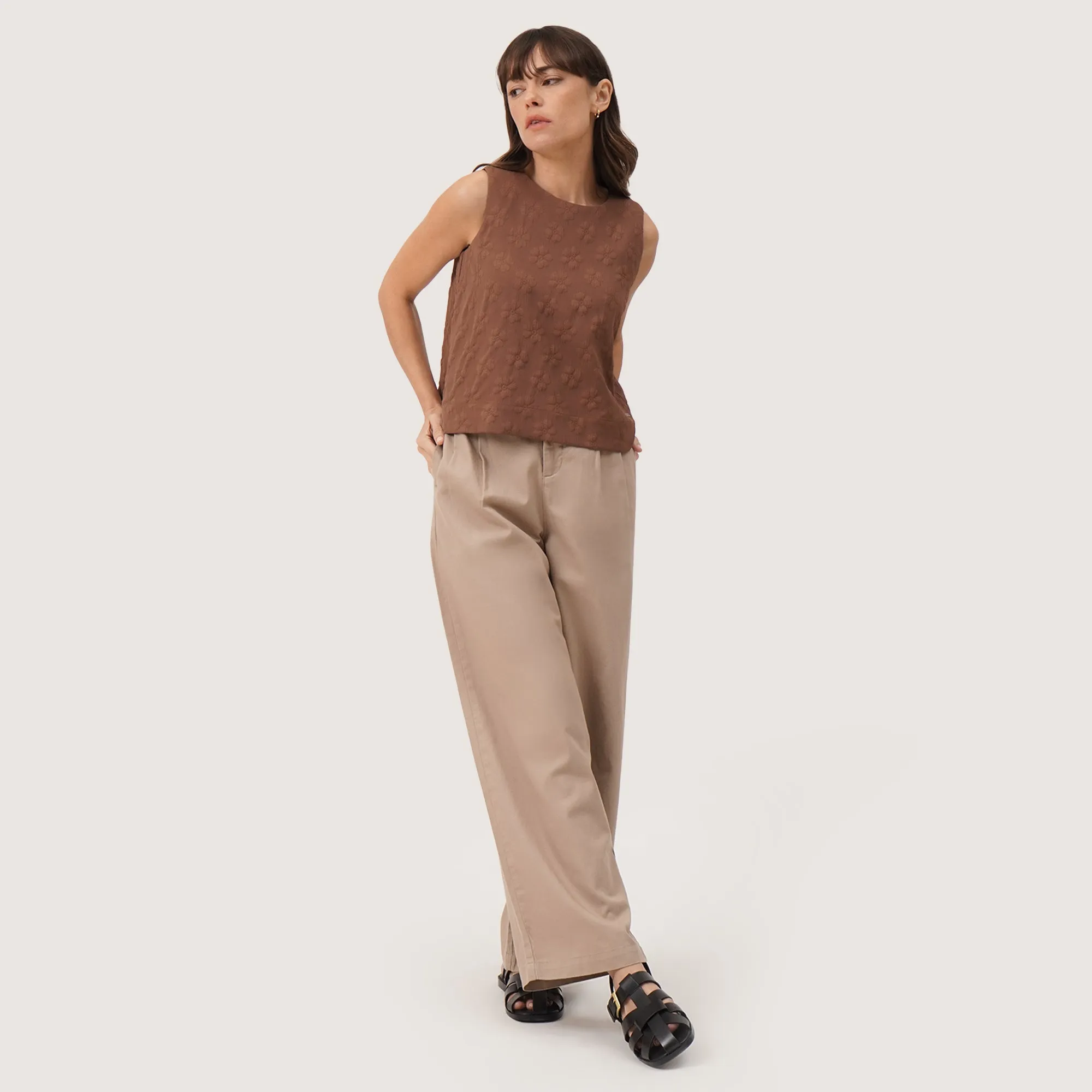 Wide Leg Trousers