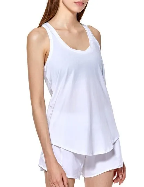 Women's Flowy Lightweight Pima Cotton Workout Tank Tops