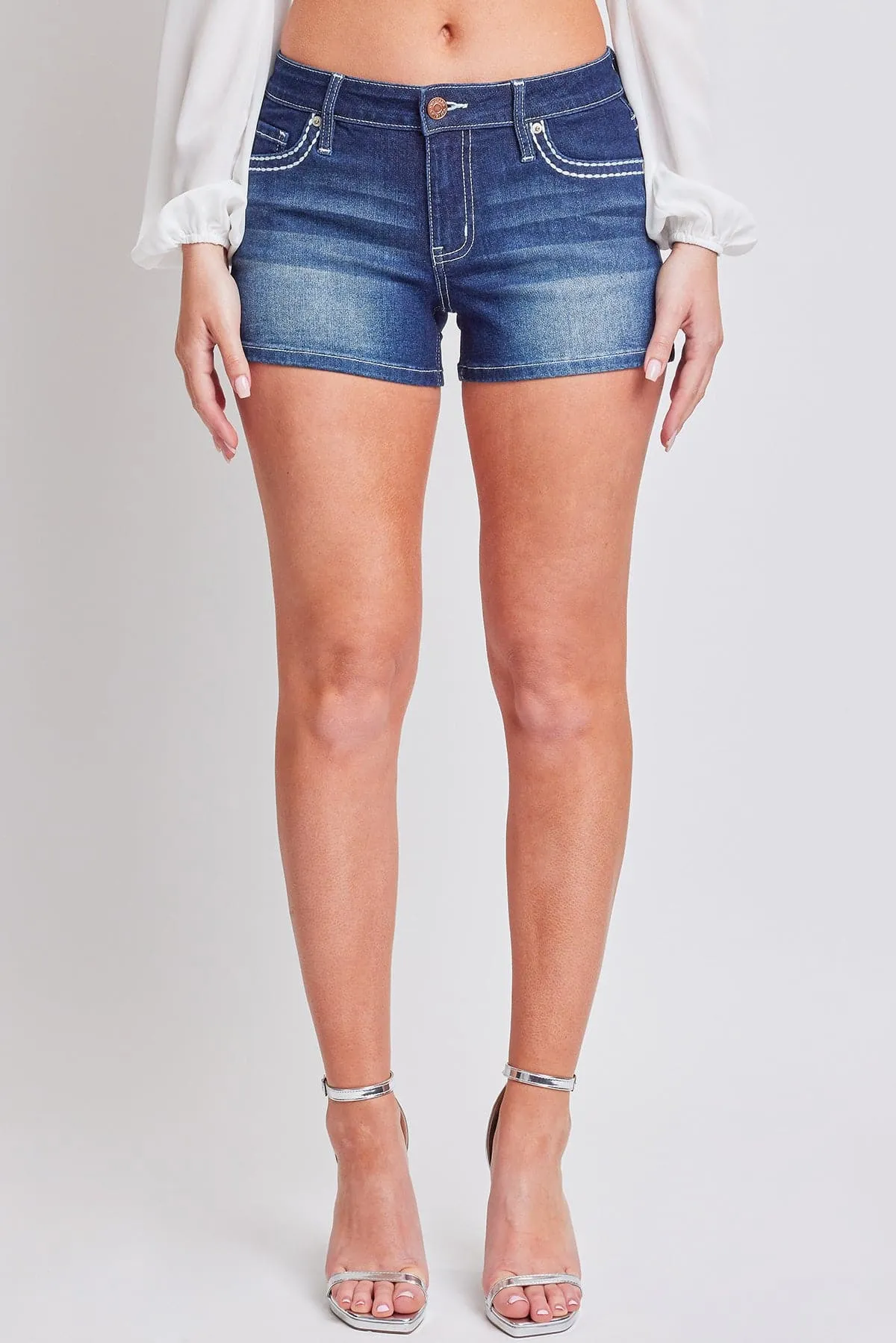 Women's Mid Rise Heavy Stitch Shorts