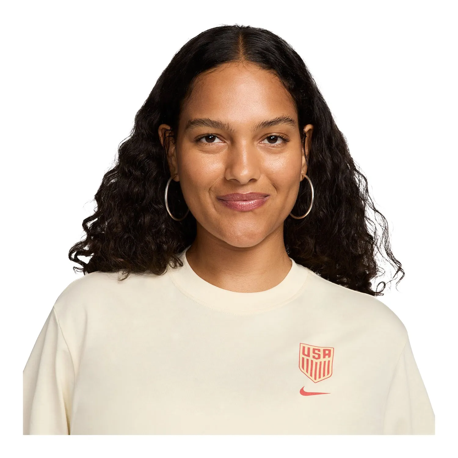 Women's Nike USA Star Tan Tee