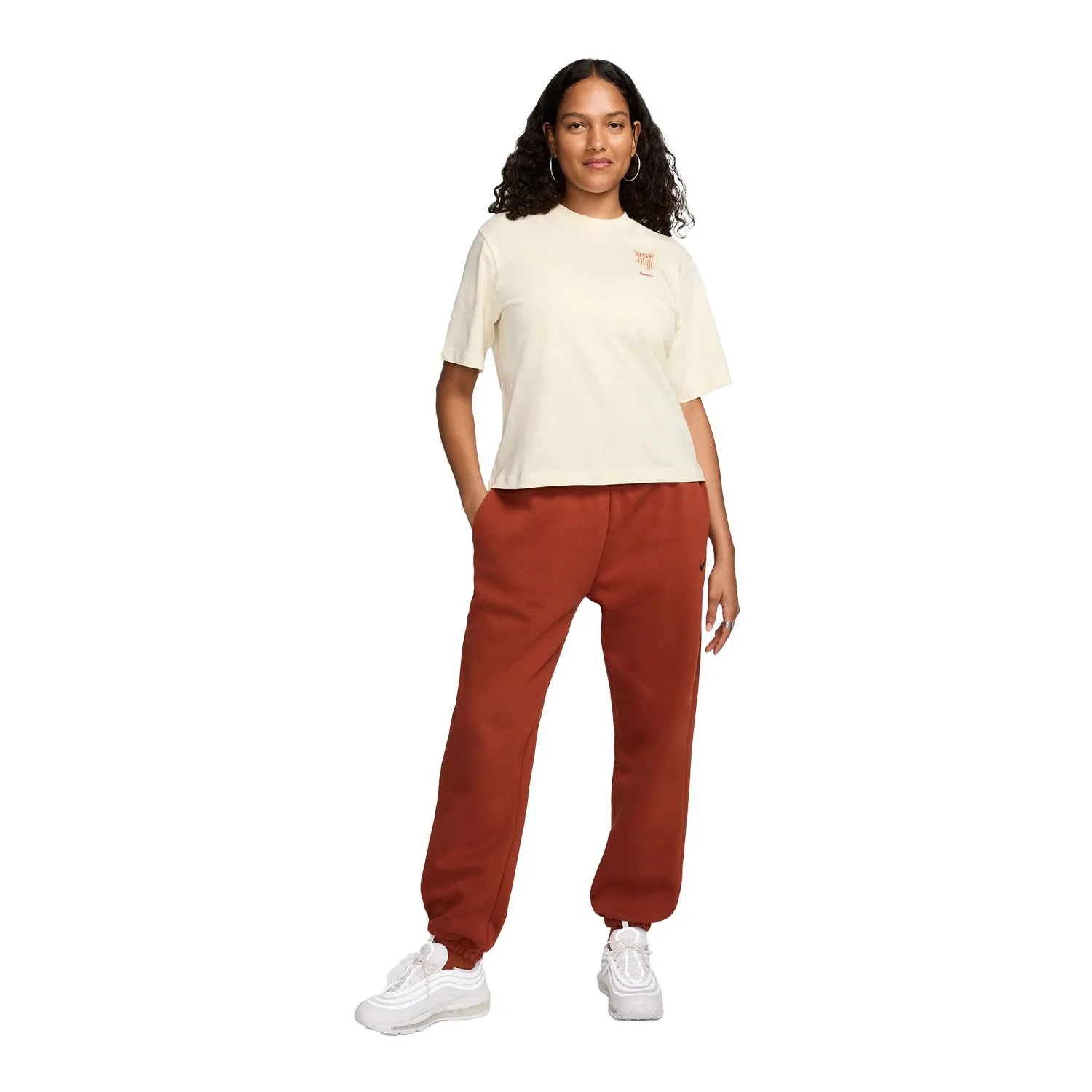 Women's Nike USA Star Tan Tee