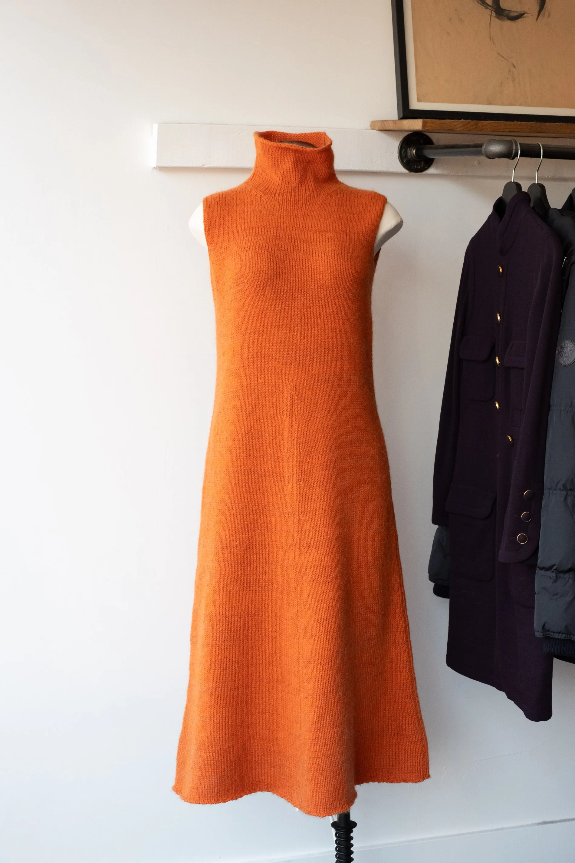 Yohji Yamamoto Maxi Sweater Dress